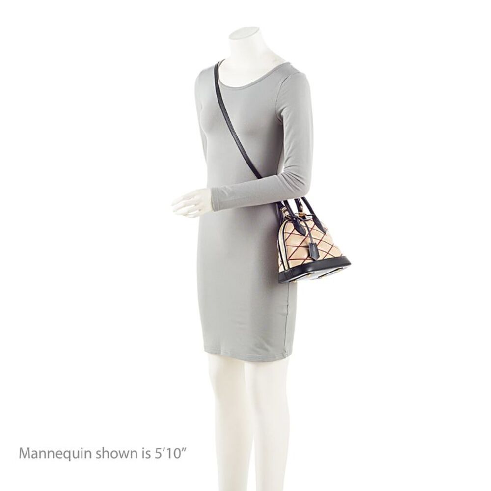 Louis Vuitton Lambskin Malletage Alma BB Satchel - Picture 5 of 16